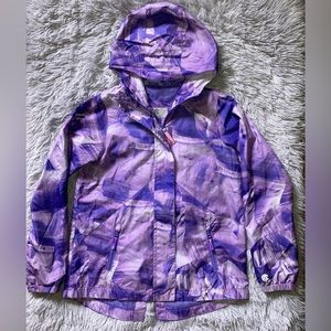 C9 Champions Girls' Water Resistant Windbreaker Jacket Purple Medium 7/8